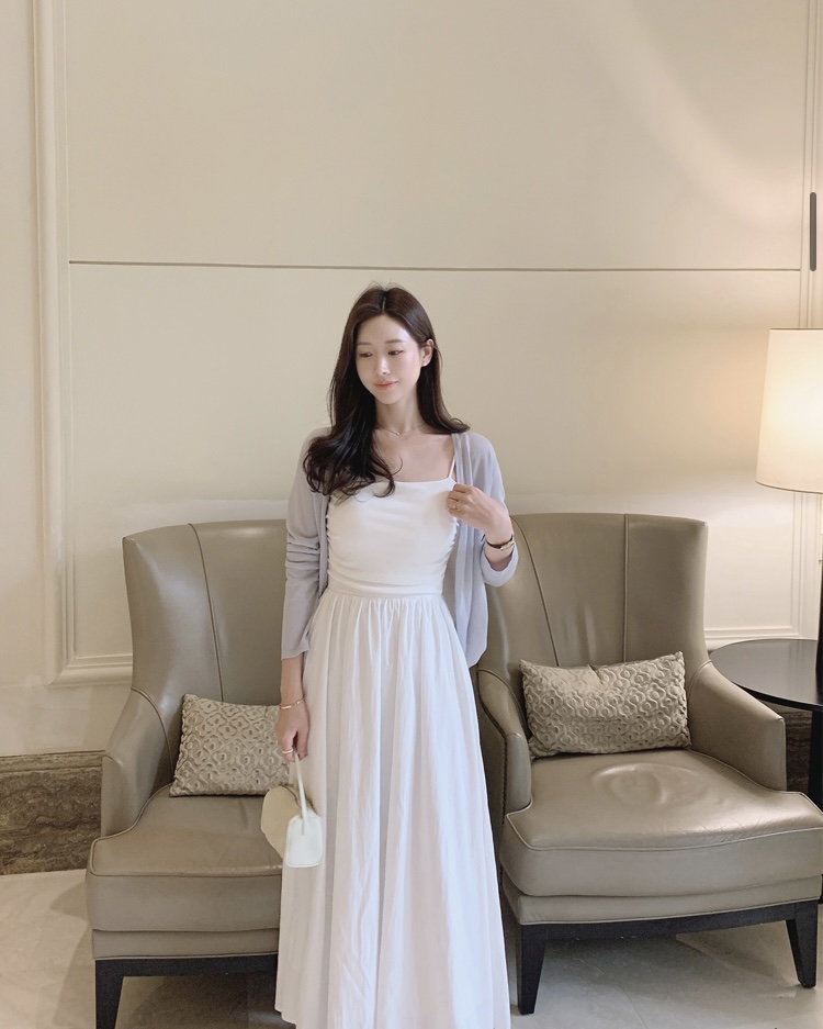 MAYBE&CO東大門㊣代購女士新品休閑職業針織衫絲綢開衫MAYBE&CO針織衫