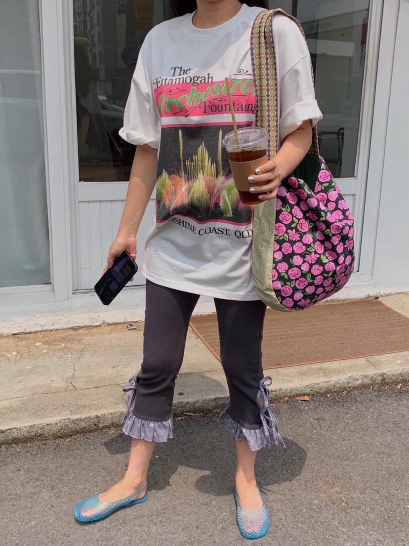 I I東大門㊣直郵女士新款職業推薦25春夏休閑打底褲鯊魚褲ITSSONG打底褲/鯊魚褲