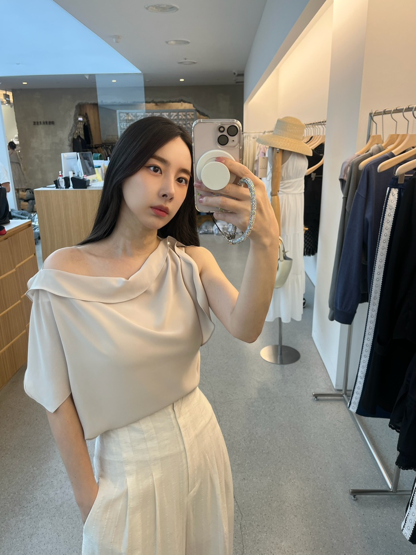 JUJU東大門㊣直郵女裝新品人氣職業休閑推薦時尚襯衫蕾絲衫JUJU襯衫/蕾絲衫