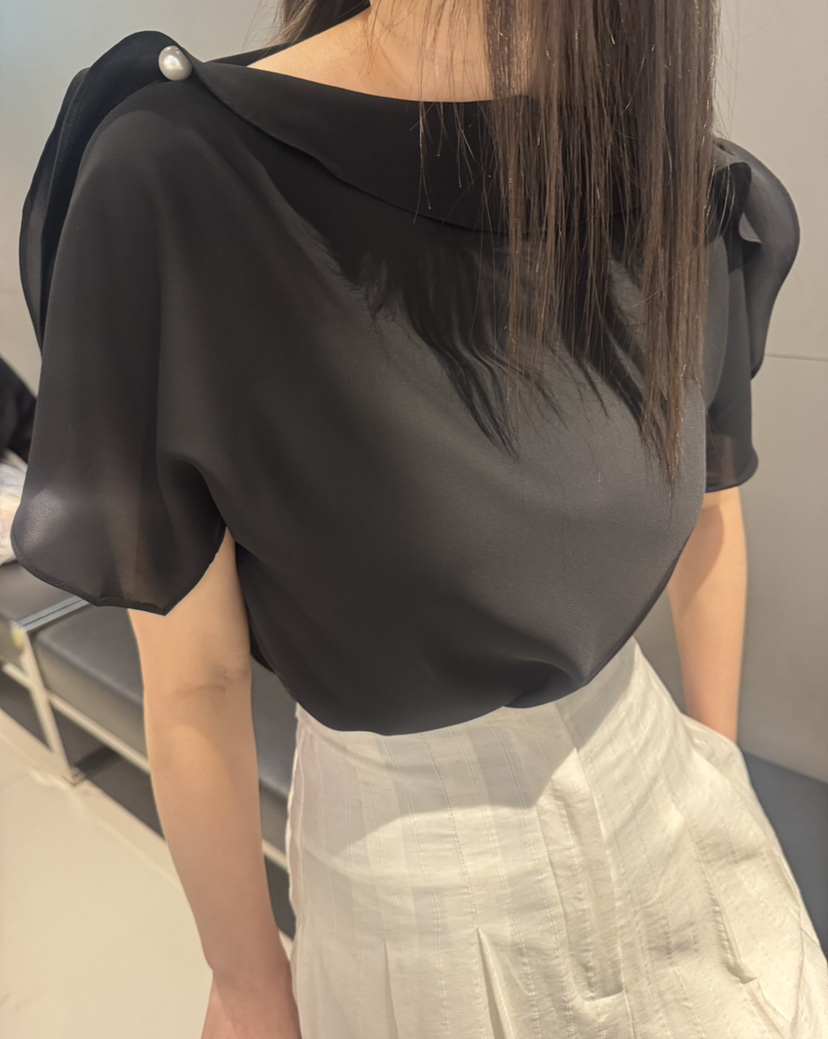 JUJU東大門㊣直郵女裝新品人氣職業休閑推薦時尚襯衫蕾絲衫JUJU襯衫/蕾絲衫