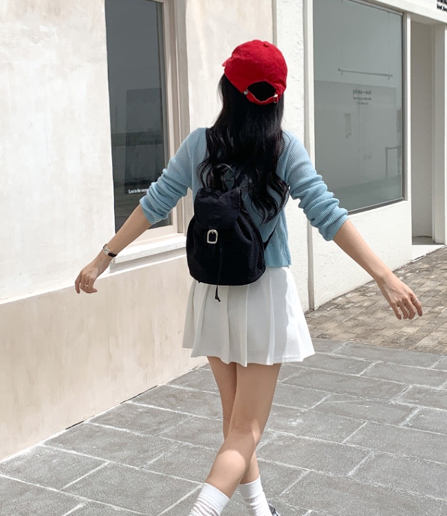 POSH BLUE東大門㊣實拍女士新品熱賣推薦真品雙肩背包棉質POSH BLUE雙肩背包