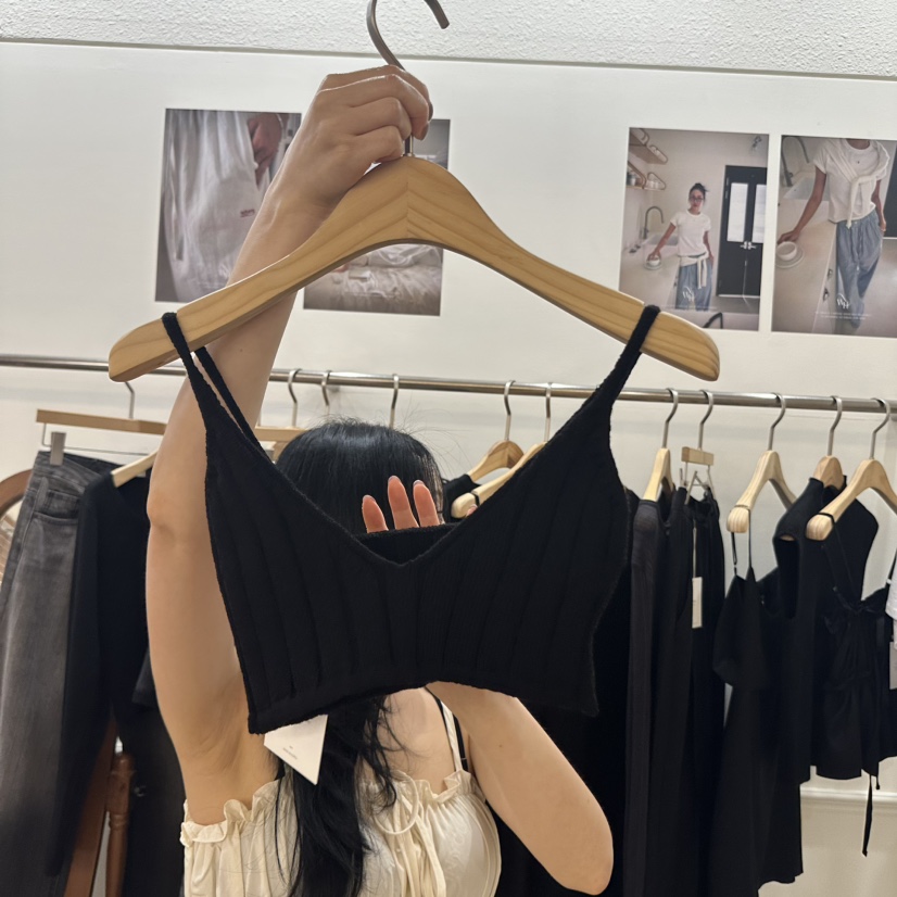 NOWHERE東大門㊣代購女士新品熱賣真品休閑吊帶背心不含內搭NOWHERE吊帶/背心圖色3