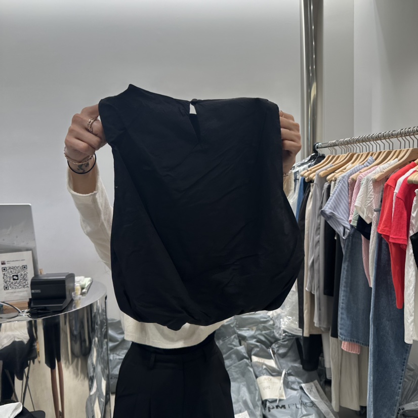 AHOY東大門㊣實拍女裝新品25春夏職業人氣推薦休閑吊帶背心AHOY吊帶/背心