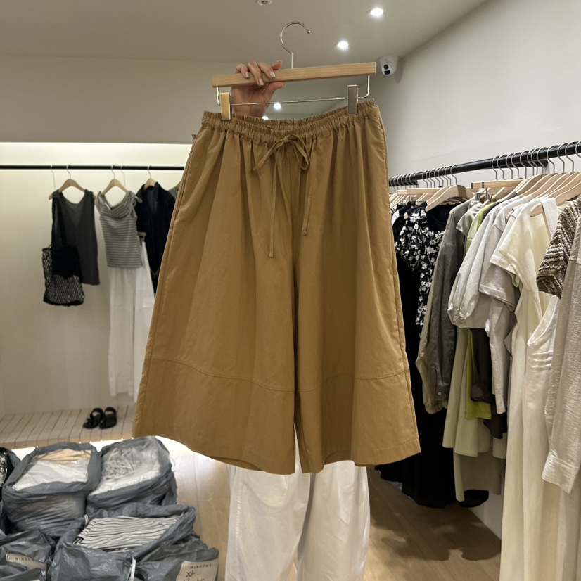 WINSOME東大門㊣代購女裝新品25春夏時尚休閑熱賣職業人氣短褲WINSOME短褲圖色3