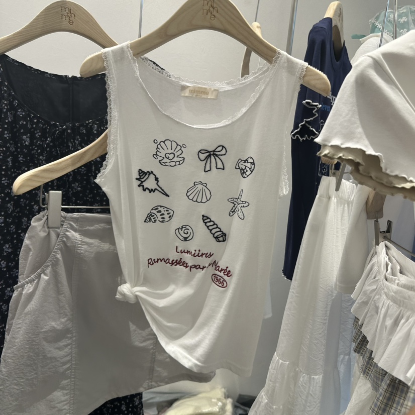 MIMME韓國直郵㊣女裝新款真品推薦休閑熱賣25春夏時尚吊帶背心MIMME吊帶/背心圖色3