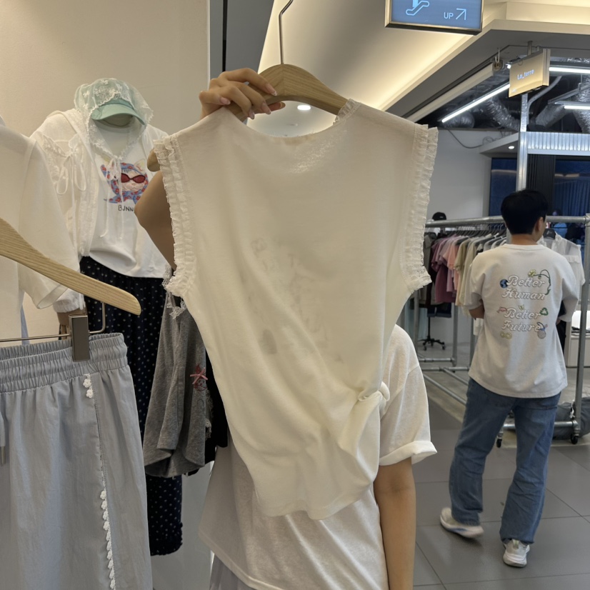 MIMME東大門㊣代購女士新品推薦人氣25春夏熱賣吊帶背心口袋MIMME吊帶/背心