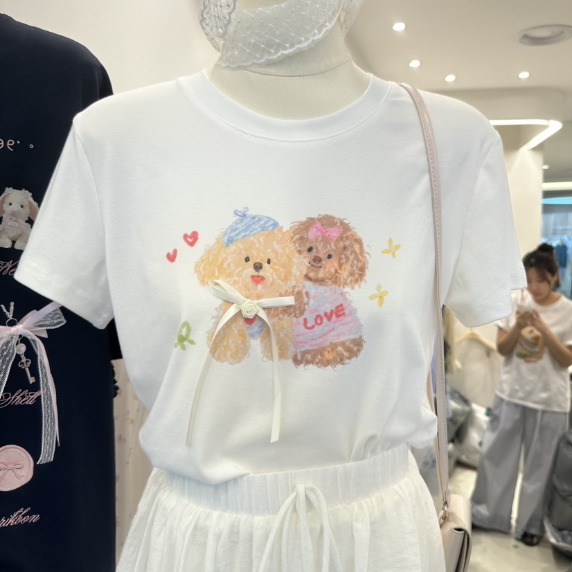 MIMME韓國代購㊣女士新品時尚休閑推薦人氣職業真品25春夏T恤MIMMET恤