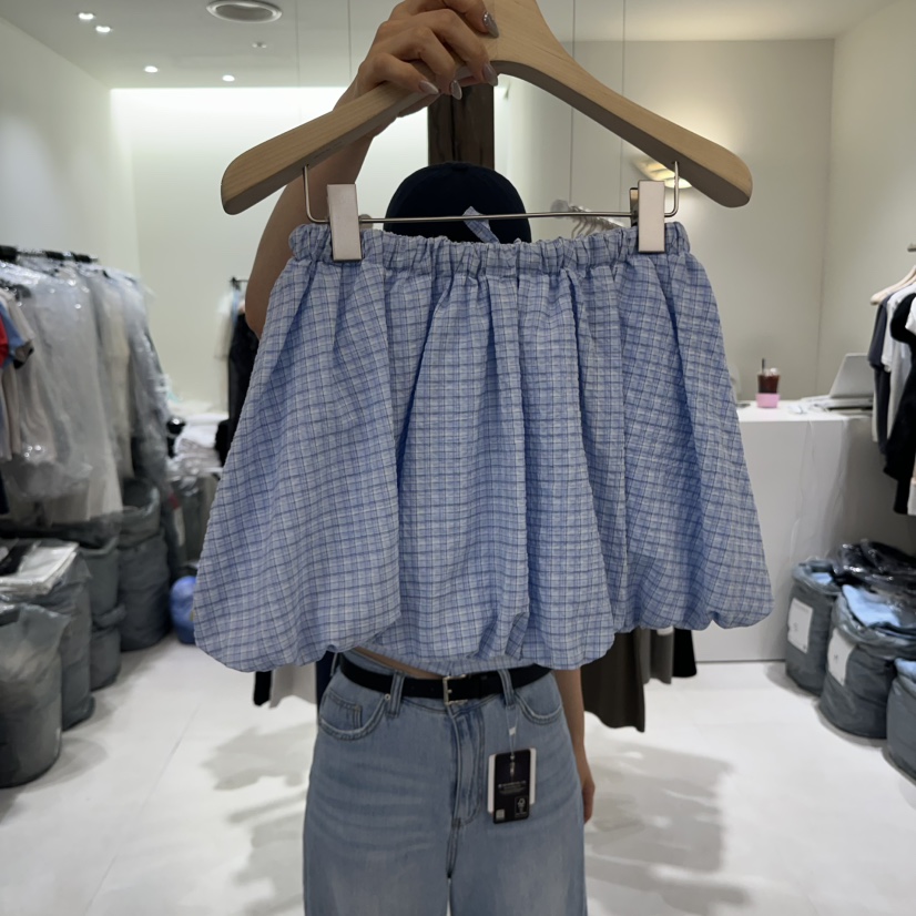 AVECNOUS東大門㊣直郵女士新品真品職業時尚休閑25春夏短裙AVECNOUS短裙