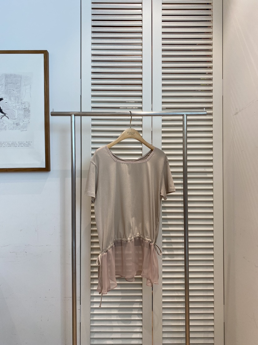 FAVE-L韓國代購㊣女士新品時尚熱賣職業25春夏真品人氣T恤FAVE-LT恤圖色2