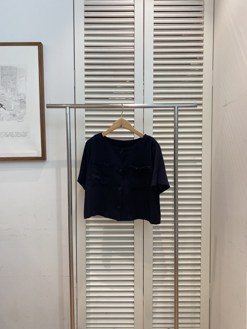 FAVE-L東大門㊣直郵女士新品休閑25春夏時尚職業襯衫蕾絲衫FAVE-L襯衫/蕾絲衫圖色3