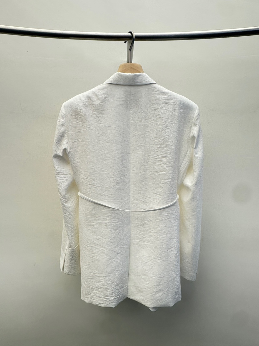 WIDA-P東大門㊣直郵女裝新品25春夏推薦職業人氣夾克含腰繩WIDA/RENEJ夾克