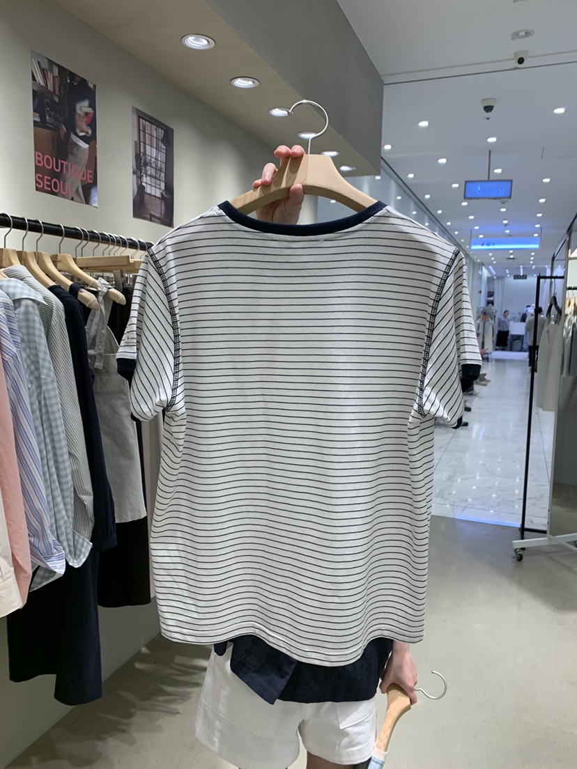 BOUTIQUE SEOUL-P東大門㊣代購女裝新款時尚真品推薦熱賣T恤But ton/BOUTIQUE SEOULT恤