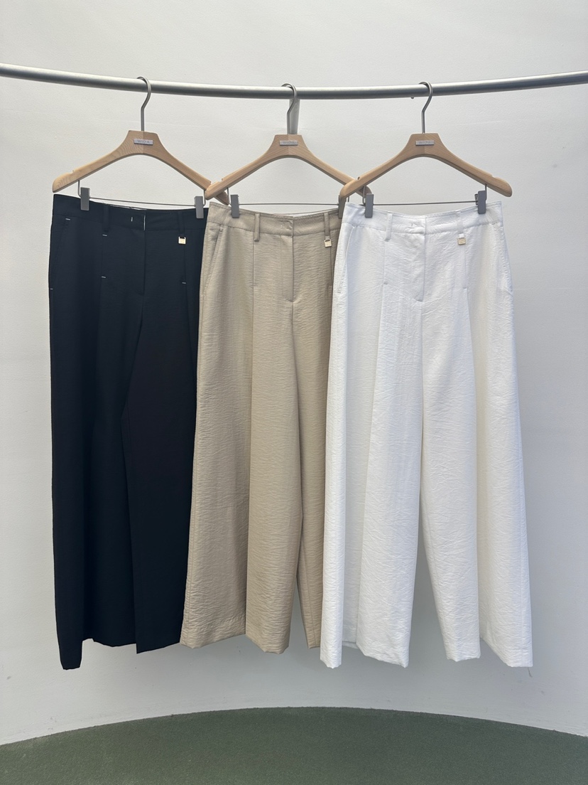 WIDA-P東大門㊣代購女士新品25春夏真品熱賣職業人氣休閑褲WIDA/RENEJ休閑褲