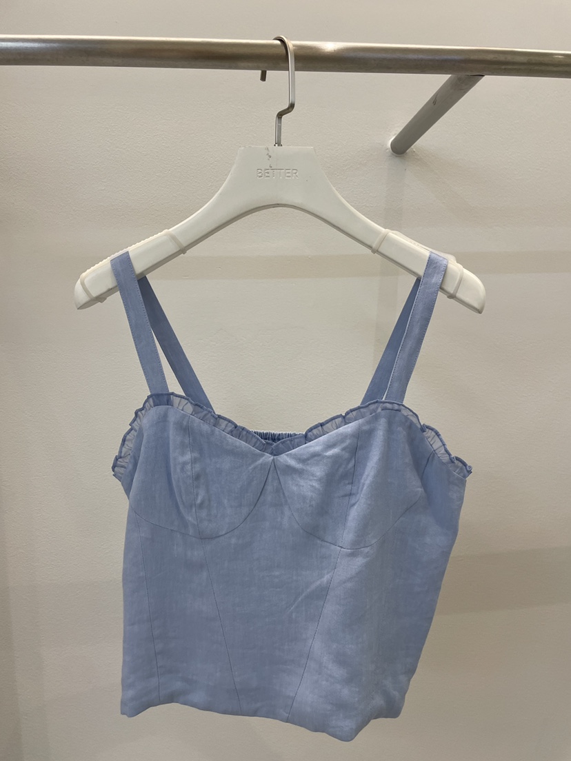 BETTER東大門㊣代購女裝新品25春夏熱賣真品休閑職業吊帶背心BETTER吊帶/背心圖色2