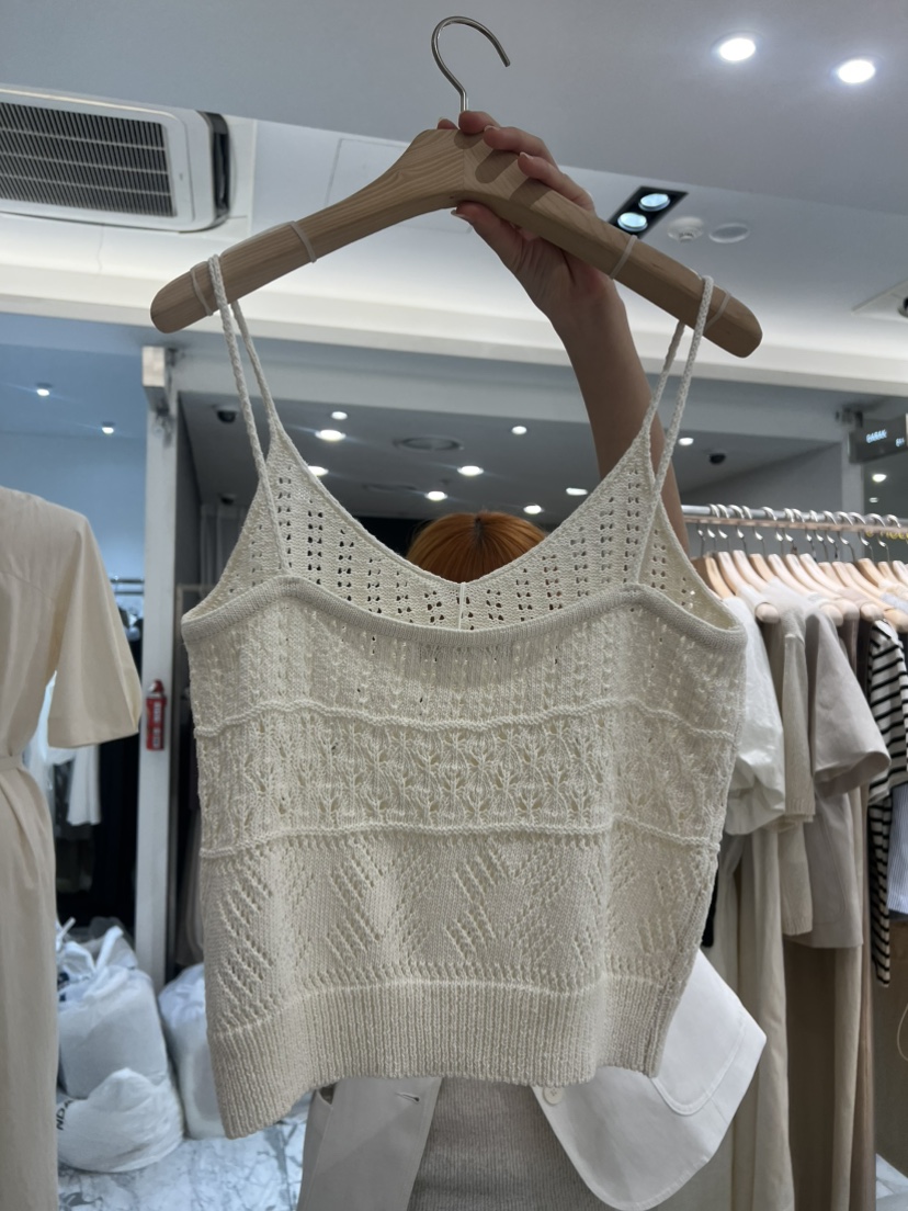 FF東大門㊣實拍女裝新品人氣熱賣時尚25春夏推薦真品吊帶背心FF/SUNDAY吊帶/背心
