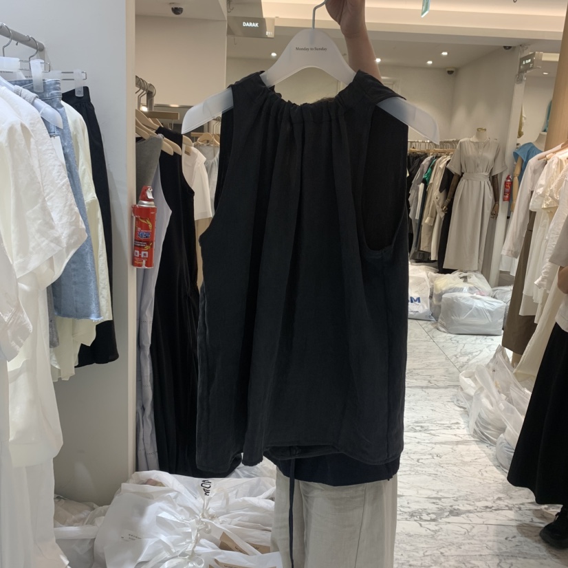 MONDAY TO SUNDAY東大門㊣實拍女士新品推薦25春夏吊帶背心MONDAY TO SUNDAY吊帶/背心圖色2
