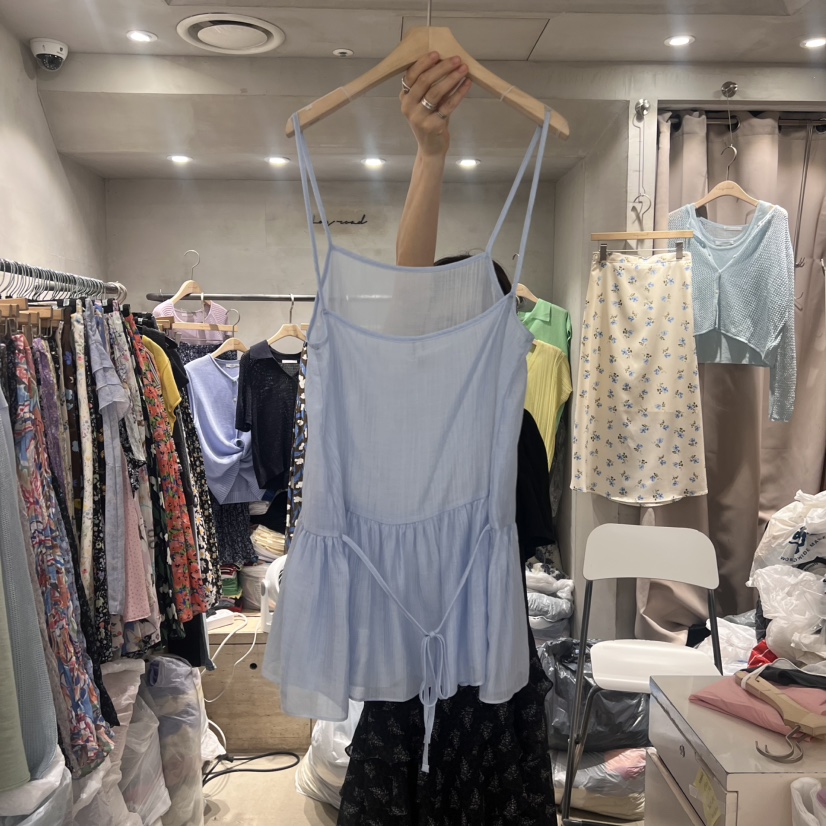 LOGROAD韓國直郵㊣女士新品時尚推薦25春夏熱賣人氣吊帶背心LOG ROAD吊帶/背心