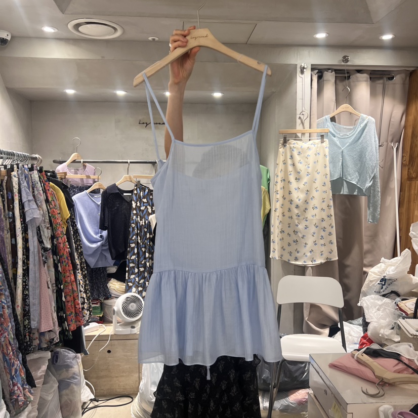 LOGROAD韓國直郵㊣女士新品時尚推薦25春夏熱賣人氣吊帶背心LOG ROAD吊帶/背心