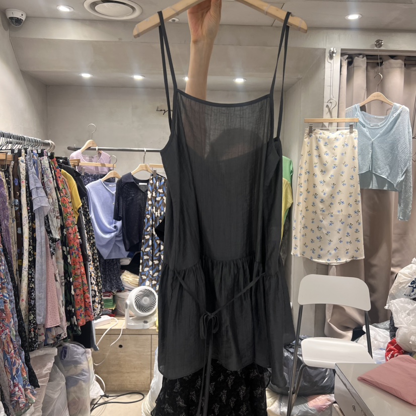 LOGROAD韓國直郵㊣女士新品時尚推薦25春夏熱賣人氣吊帶背心LOG ROAD吊帶/背心圖色3