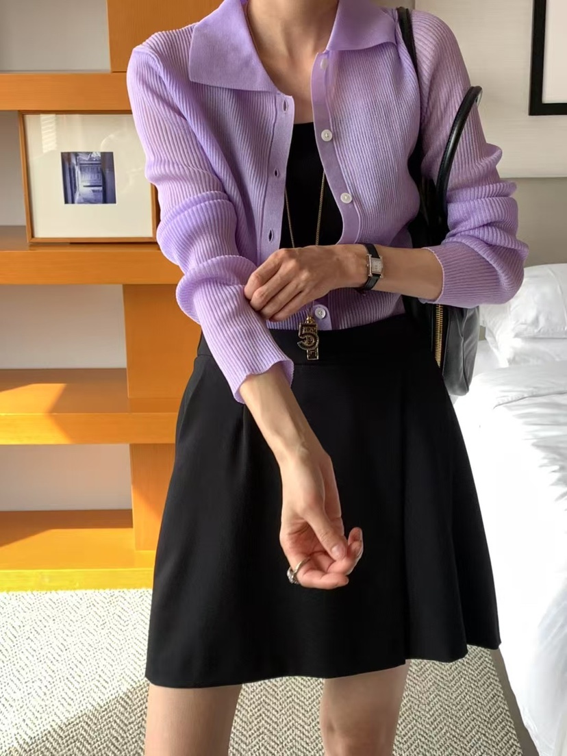 PRIVIE韓國代購㊣女裝新款熱賣人氣休閑推薦真品時尚針織衫PRIVIE針織衫圖色3