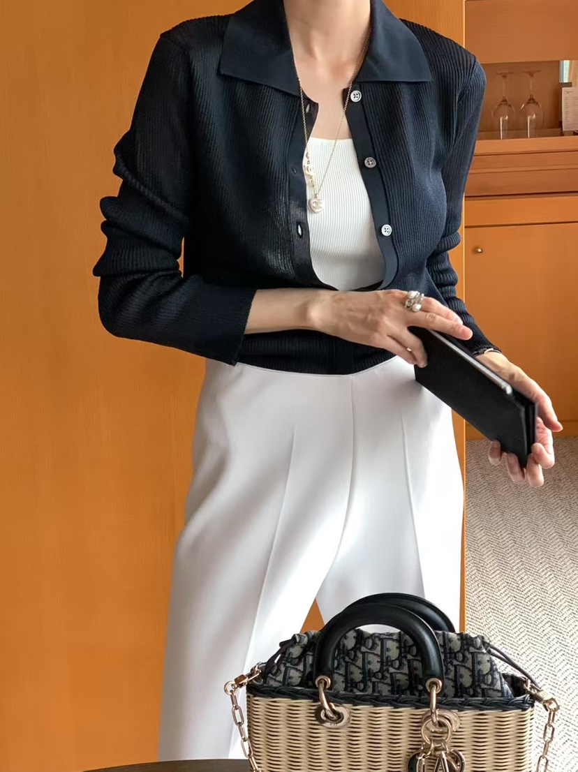 PRIVIE韓國代購㊣女裝新款熱賣人氣休閑推薦真品時尚針織衫PRIVIE針織衫圖色4