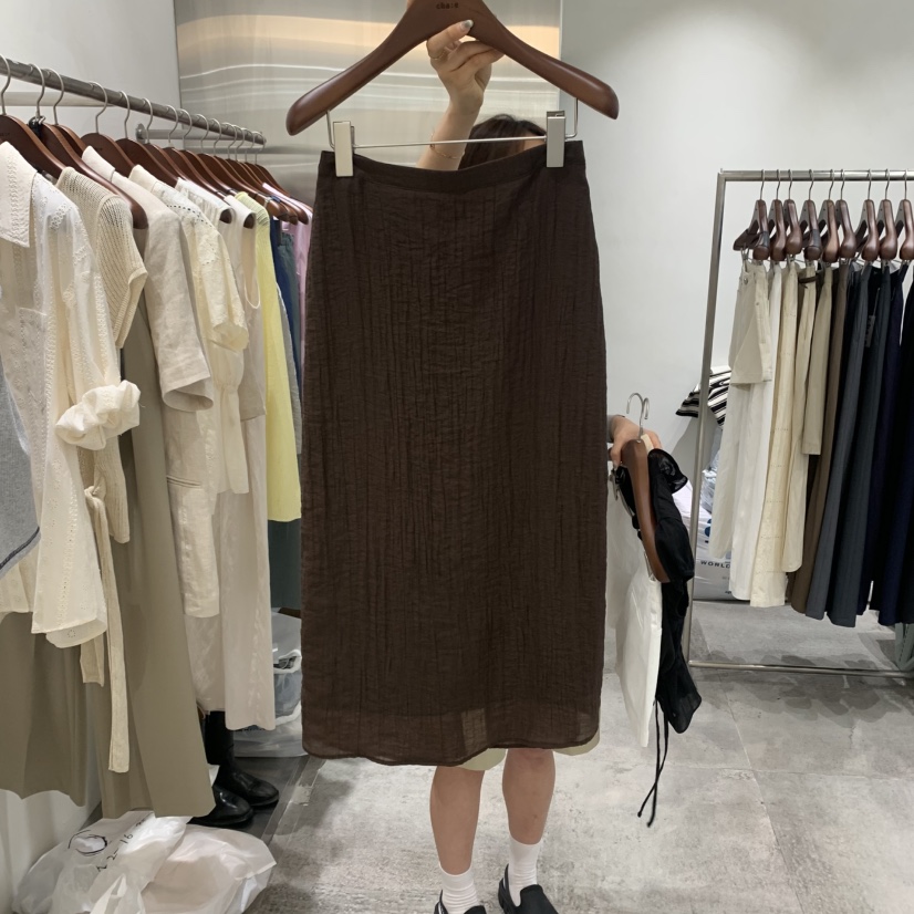 CHAE東大門㊣實拍女裝新品熱賣推薦人氣職業時尚半身裙中短裙CHAE半身裙/中短裙圖色2