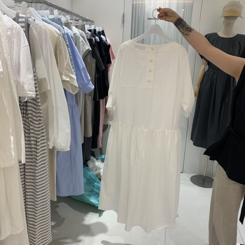 MONDAY TO SUNDAY韓國直郵㊣女裝新品真品推薦熱賣連衣裙MONDAY TO SUNDAY連衣裙