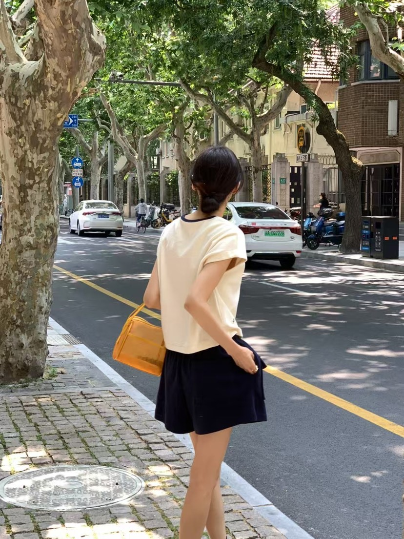 PRIVIE韓國直郵㊣女裝新品人氣推薦熱賣時尚休閑職業25春夏T恤PRIVIET恤