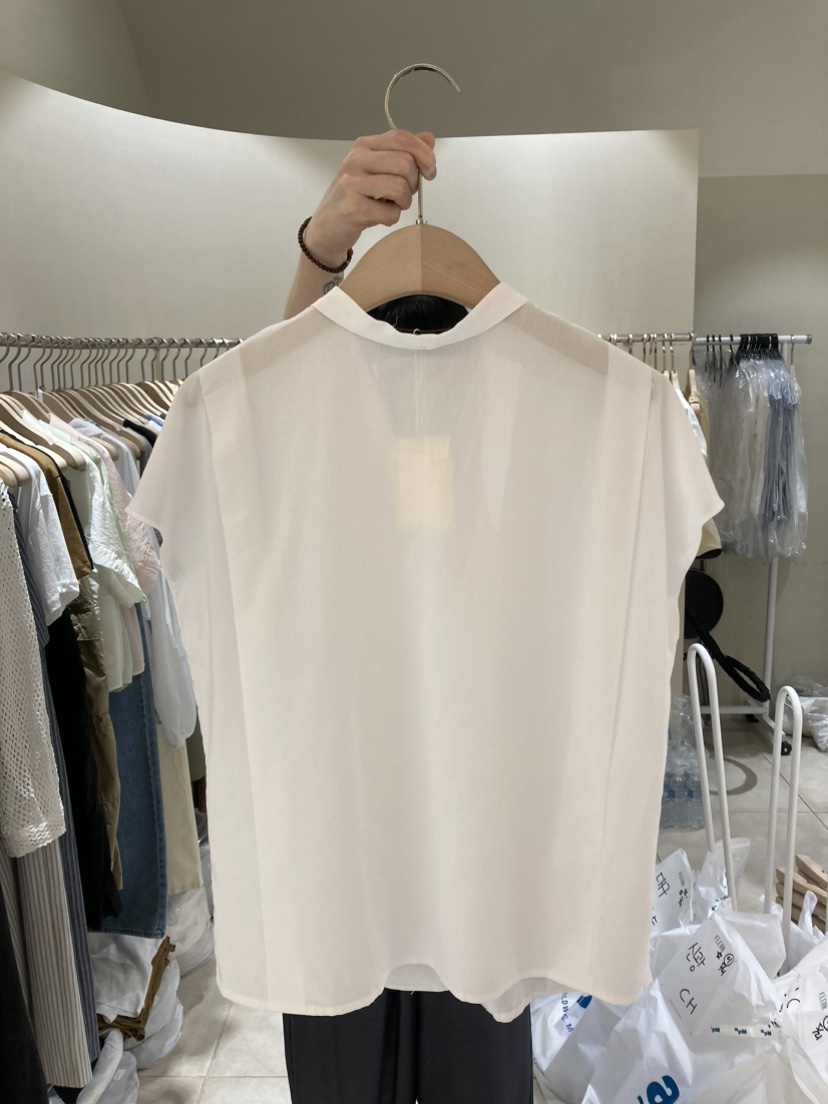 FLEUR-P韓國代購㊣女士新品休閑時尚推薦人氣25春夏襯衫蕾絲衫FLEUR襯衫/蕾絲衫