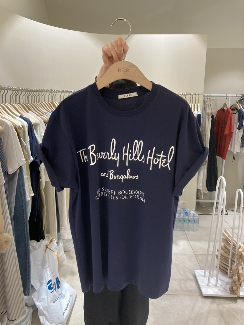 FLEUR-P東大門㊣實拍女士新品人氣職業熱賣25春夏時尚真品T恤FLEURT恤圖色3