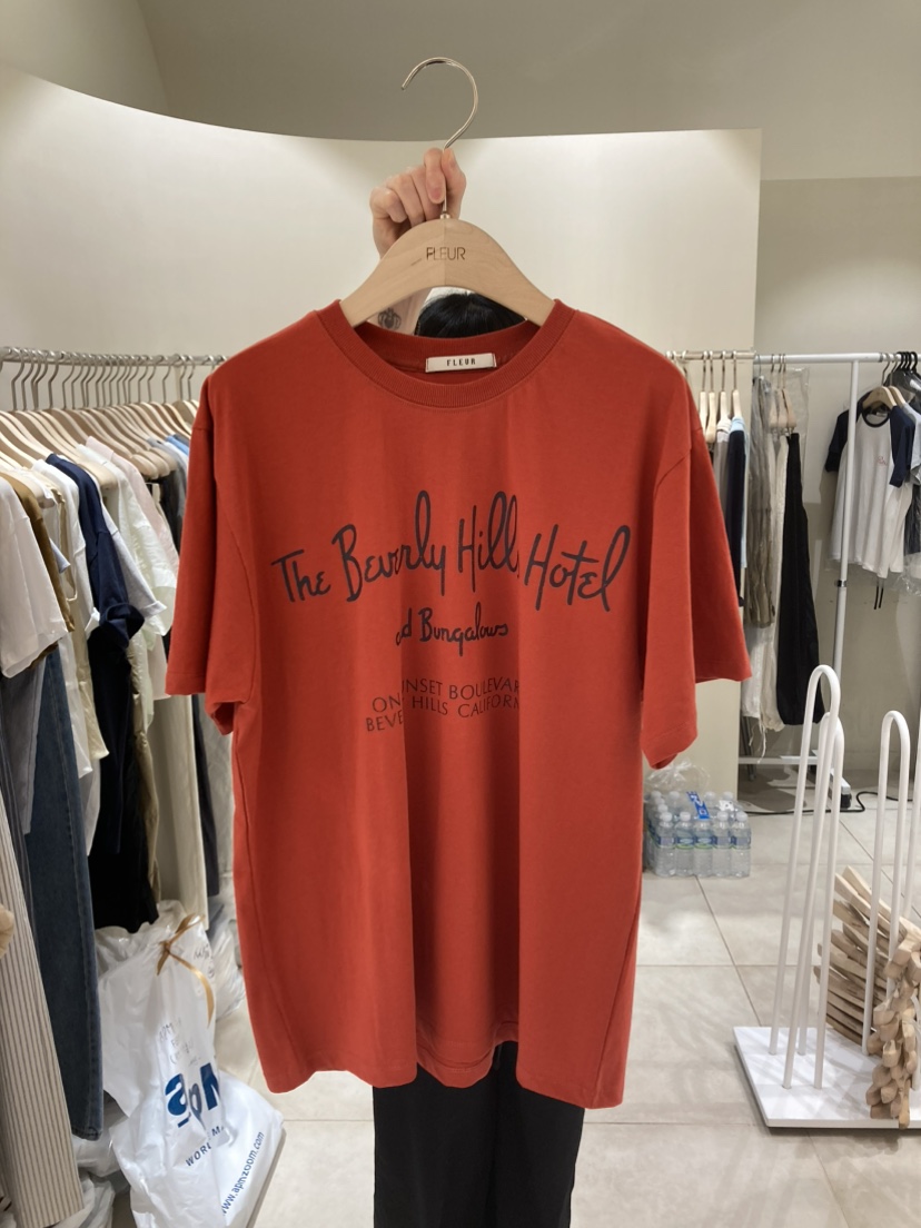 FLEUR-P東大門㊣實拍女士新品人氣職業熱賣25春夏時尚真品T恤FLEURT恤圖色4