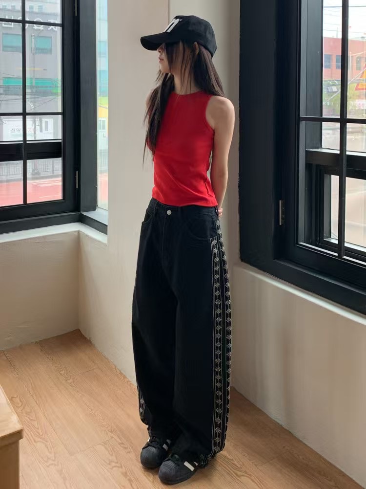 A.VER東大門㊣實拍女裝新款推薦職業熱賣人氣時尚吊帶背心A.VER吊帶/背心