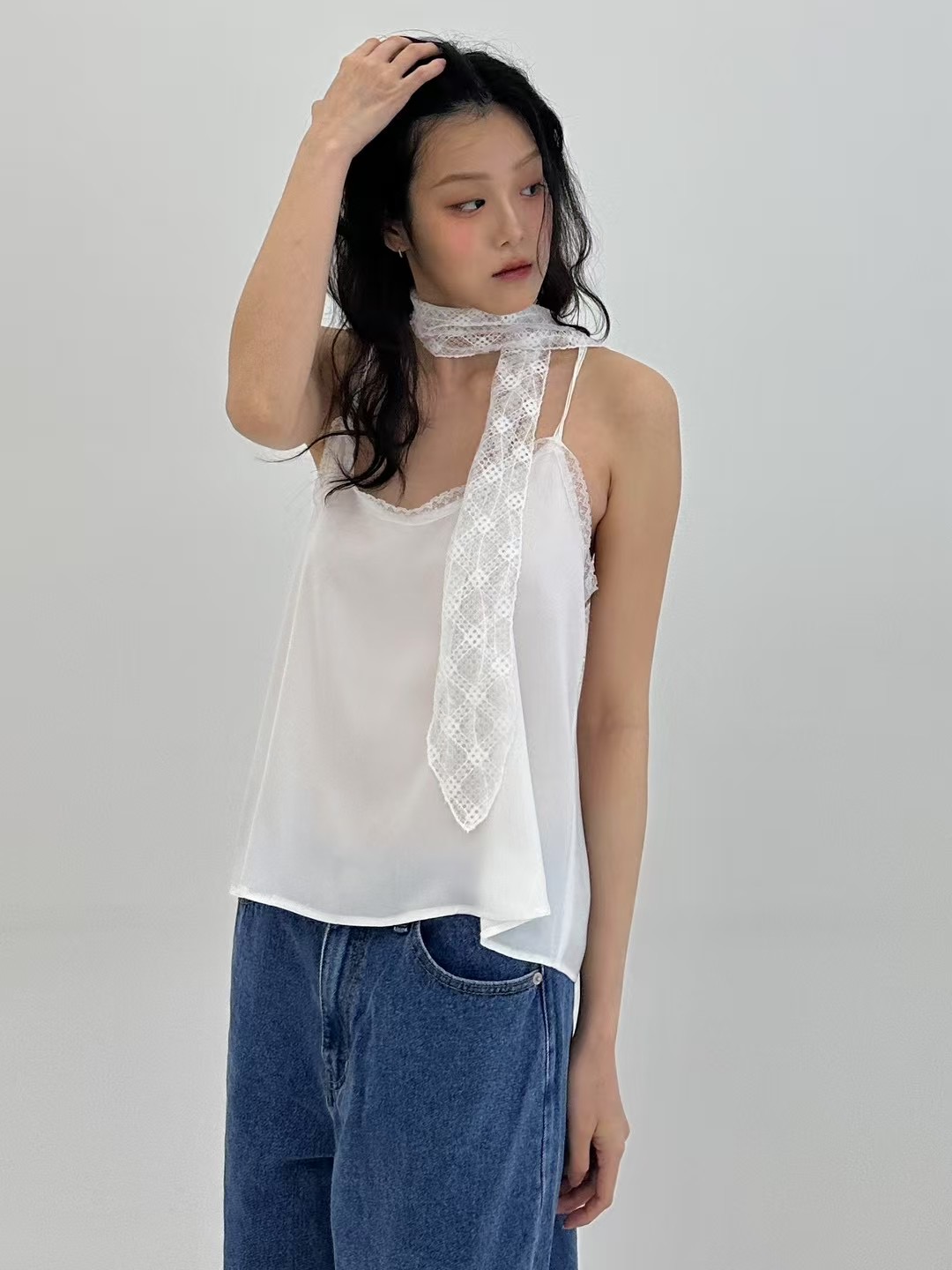 A.VER韓國代購㊣女裝新款休閑真品熱賣25春夏推薦圍巾披肩A.VER圍巾/披肩