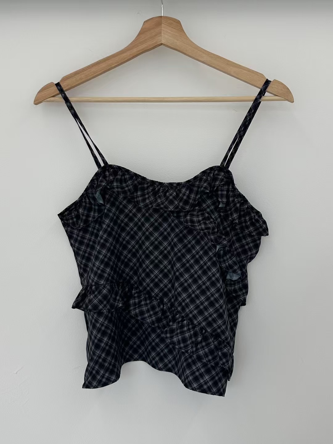 A.VER東大門㊣實拍女裝新款職業時尚推薦真品25春夏吊帶背心A.VER吊帶/背心圖色2
