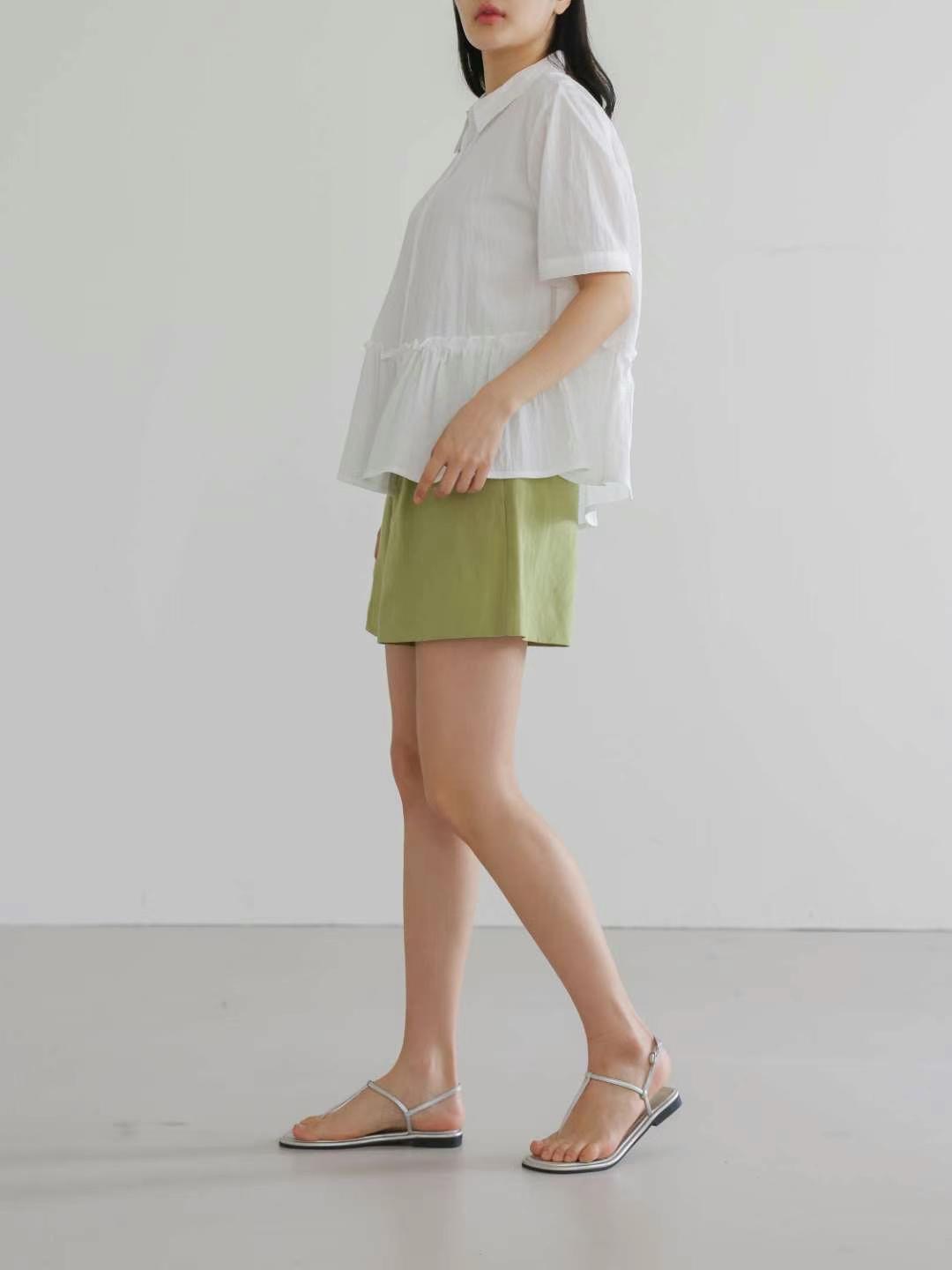 LOVELY韓國代購㊣女士新款真品熱賣推薦時尚休閑襯衫蕾絲衫LOVELY襯衫/蕾絲衫