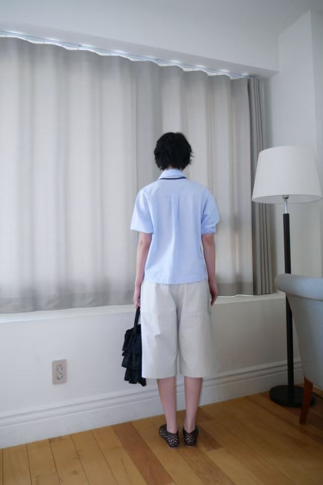 A.VER東大門㊣直郵女士新款真品休閑熱賣25春夏襯衫蕾絲衫A.VER襯衫/蕾絲衫