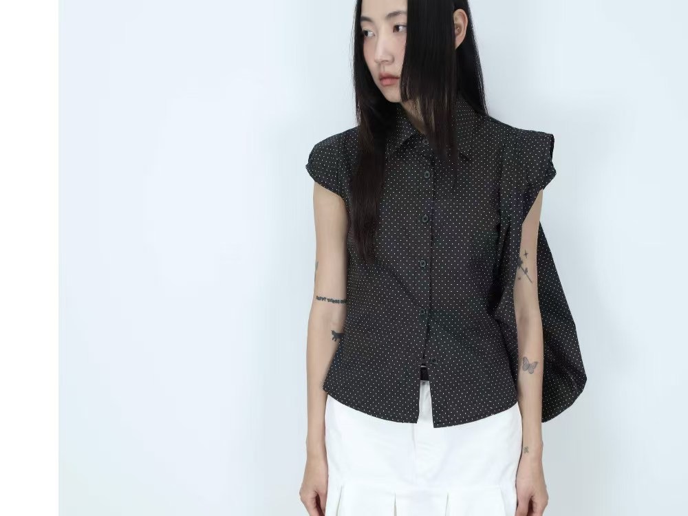 A.VER韓國直郵㊣女士新品人氣推薦熱賣25春夏時尚襯衫蕾絲衫A.VER襯衫/蕾絲衫