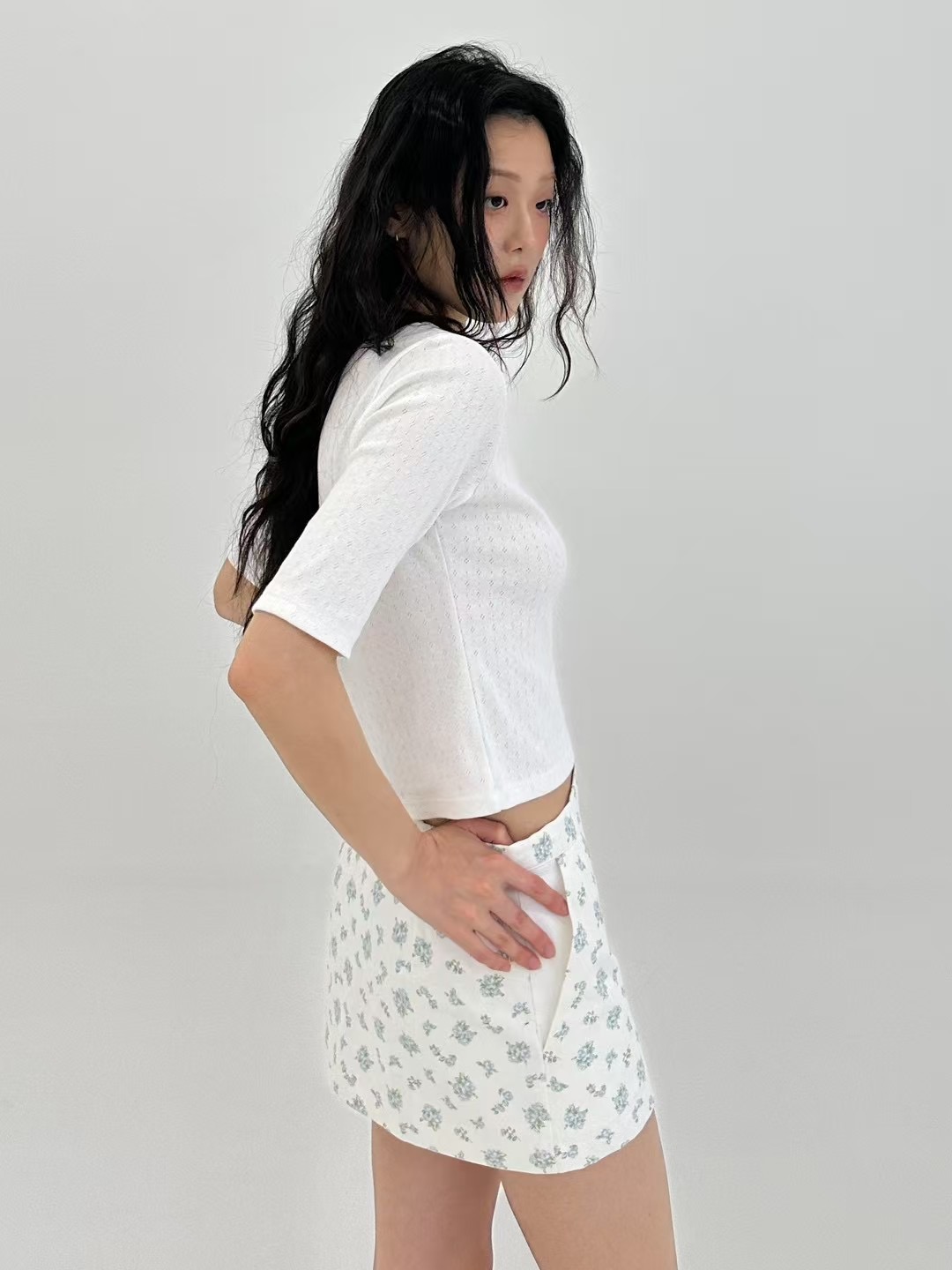 A.VER韓國直郵㊣女裝新款休閑推薦時尚真品25春夏職業短裙A.VER短裙