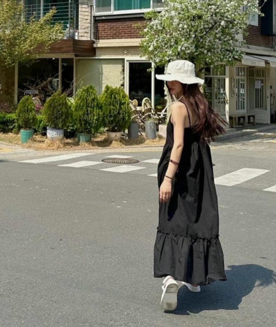 AIRPLANE韓國代購㊣女裝新款職業真品25春夏時尚人氣連衣裙AIRPLANE連衣裙