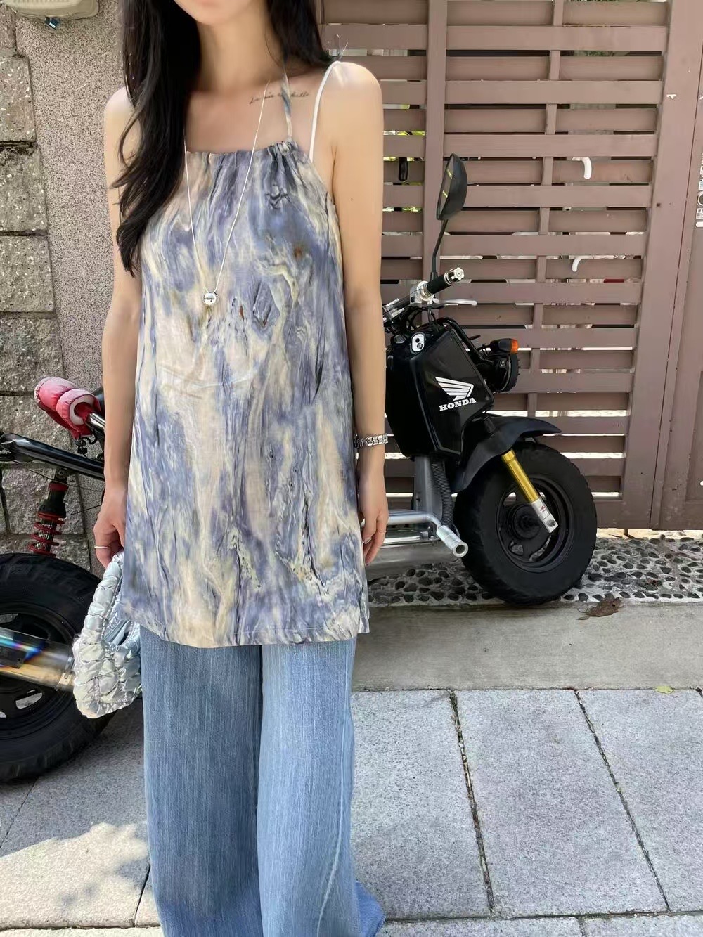 AUTHENTIC-OT東大門㊣實拍女士新品真品推薦時尚熱賣連衣裙AUTHENTIC連衣裙