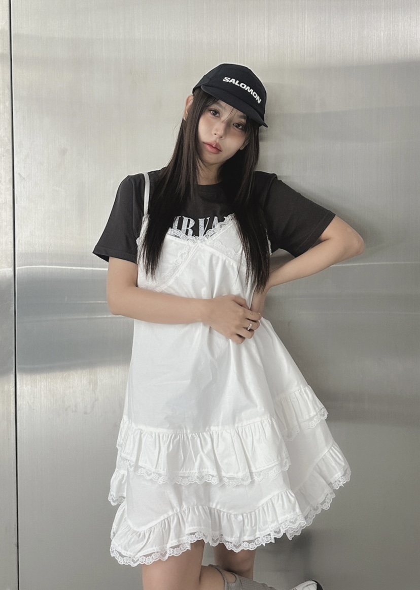 LIVE AID-P東大門㊣代購女士新品休閑職業連衣裙不含內搭LIVE AID連衣裙