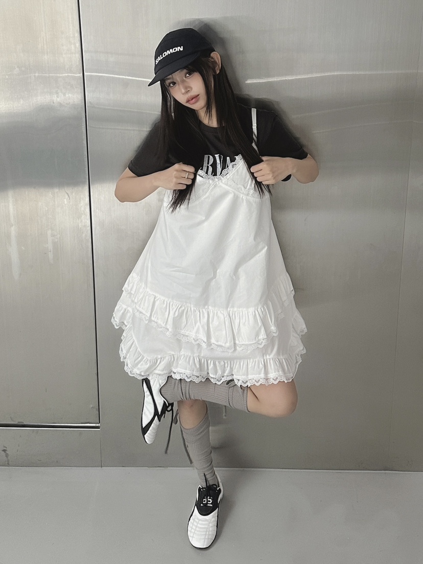 LIVE AID-P東大門㊣代購女士新品休閑職業連衣裙不含內搭LIVE AID連衣裙