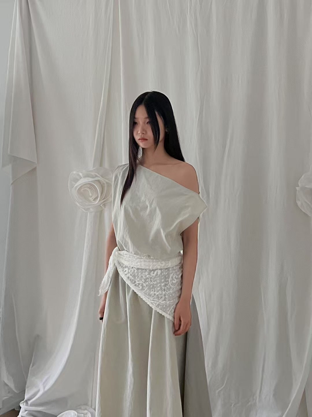 AUTHENTIC-OT東大門㊣實拍女裝新款時尚休閑25春夏真品連衣裙AUTHENTIC連衣裙
