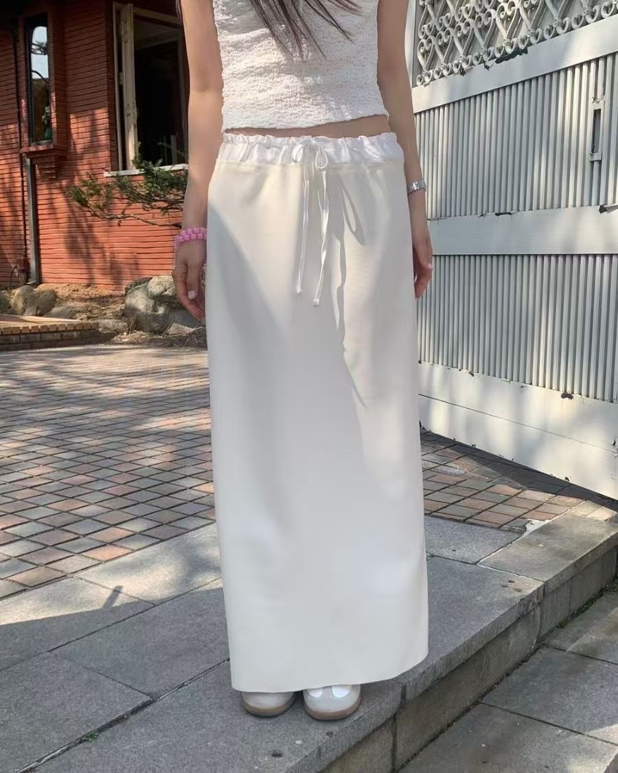 AUTHENTIC-OT韓國代購㊣女裝新品休閑時尚真品熱賣推薦長裙AUTHENTIC長裙