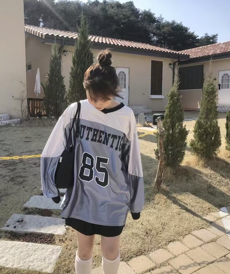 AUTHENTIC-OT東大門㊣實拍女裝新品推薦25春夏休閑時尚衛衣AUTHENTIC衛衣