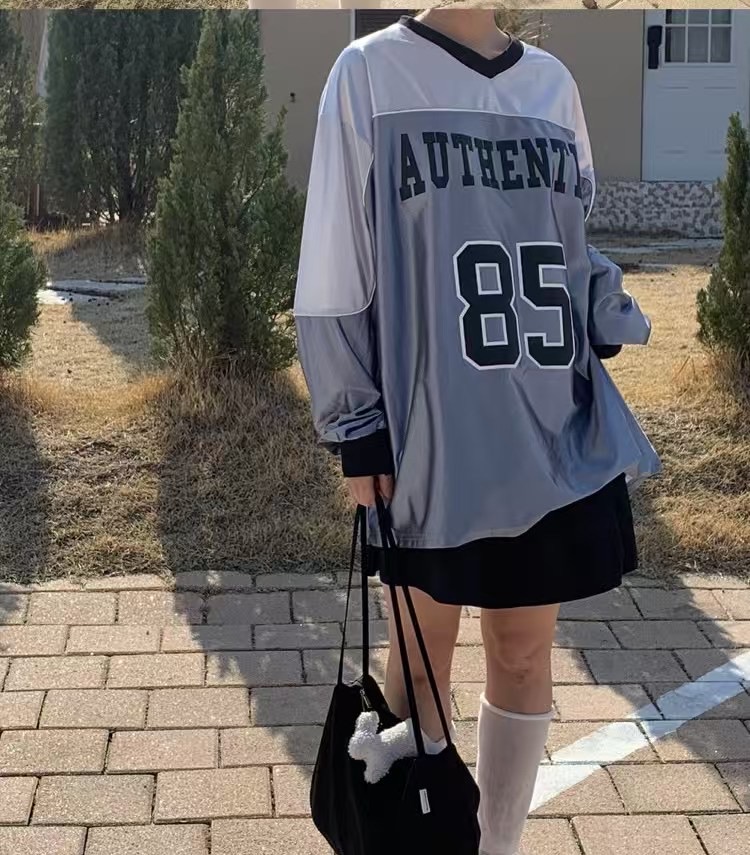 AUTHENTIC-OT東大門㊣實拍女裝新品推薦25春夏休閑時尚衛衣AUTHENTIC衛衣