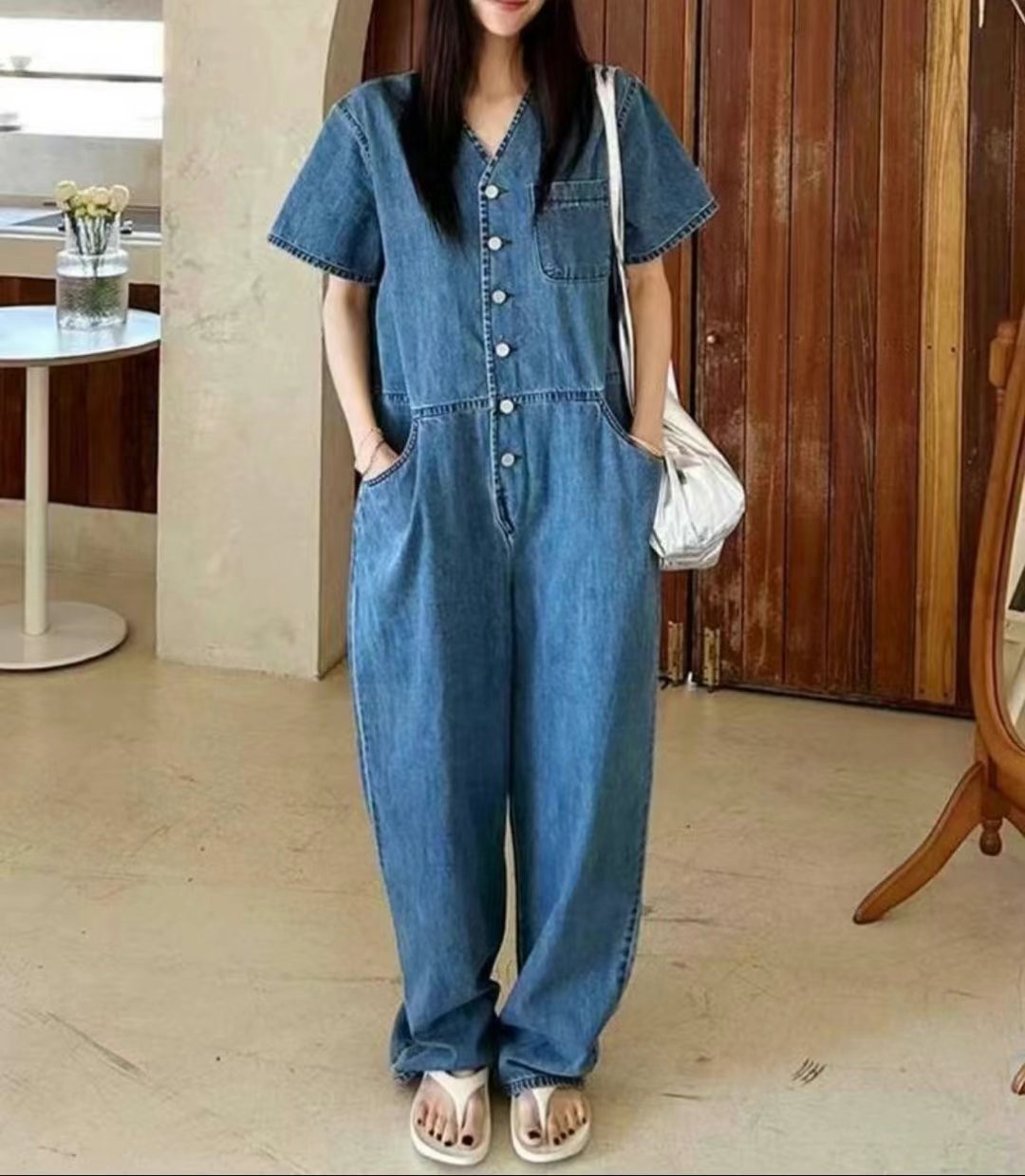 A.CONCEPT東大門㊣代購女士新品真品職業推薦休閑人氣連體褲A.CONCEPT連體褲