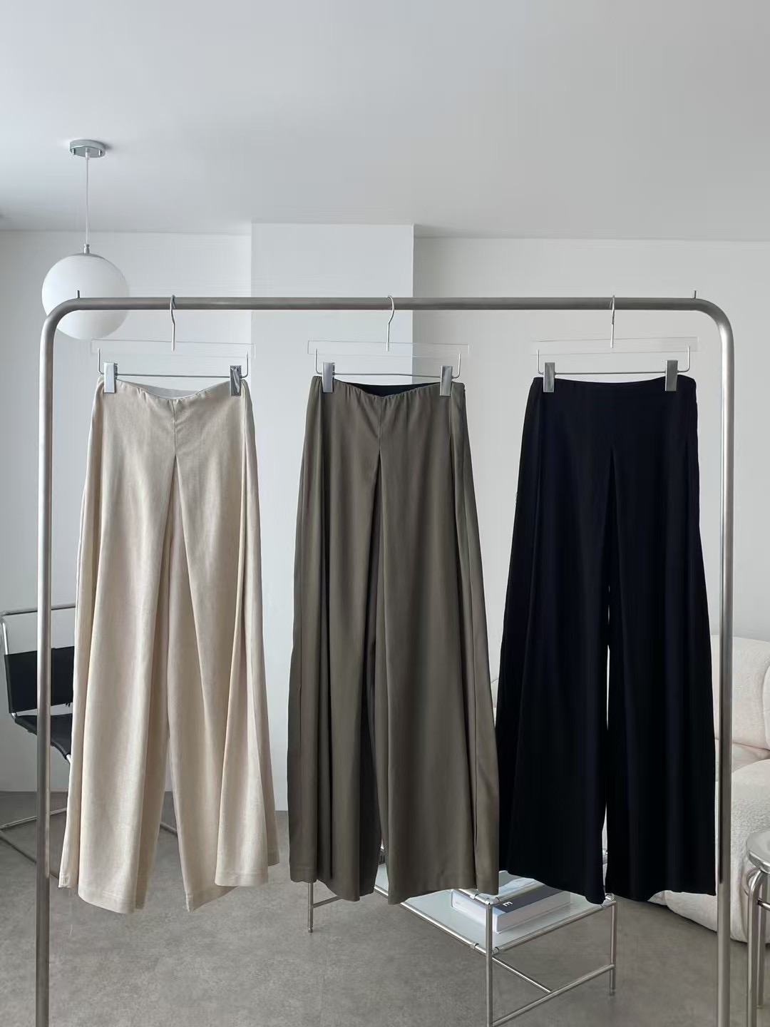 AUTHENTIC-OT東大門㊣實拍女士新品人氣時尚推薦休閑休閑褲AUTHENTIC休閑褲圖色2左二色