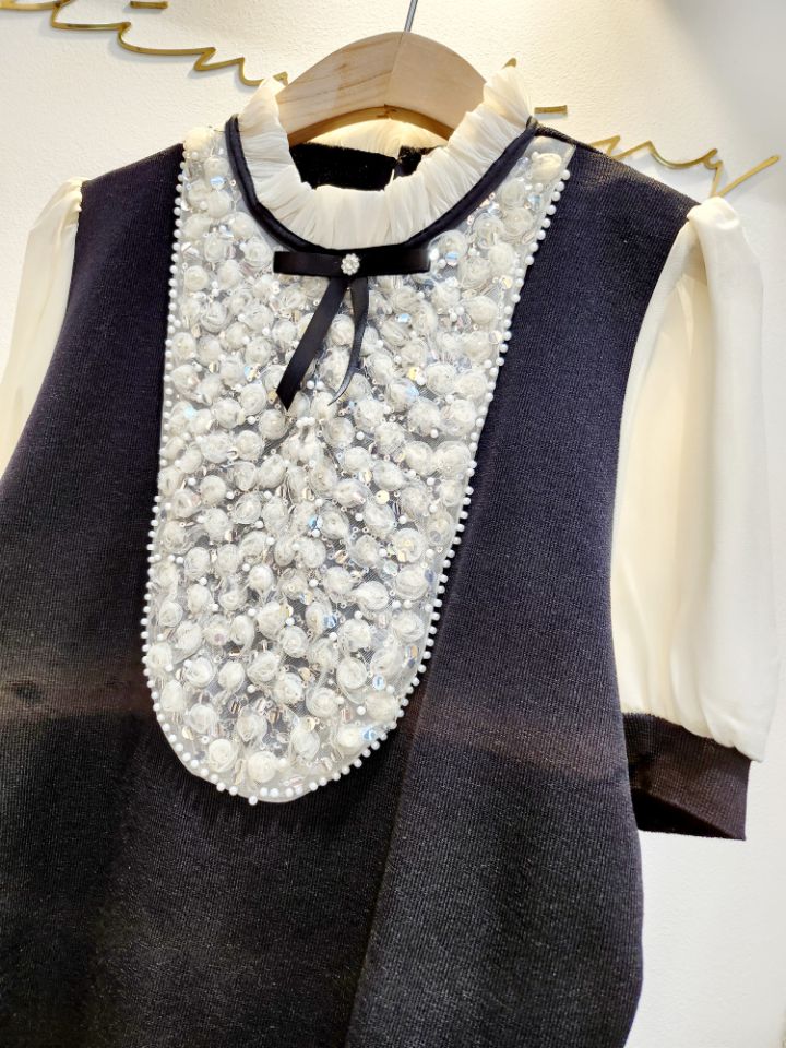 BLING BLING-S東大門㊣代購女士新品休閑25春夏真品針織衫BLING BLING-S針織衫