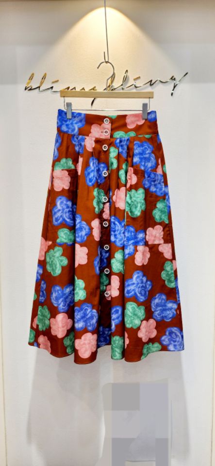 BLING BLING-S東大門㊣直郵女裝新品25春夏真品人氣休閑長裙BLING BLING-S長裙圖色1